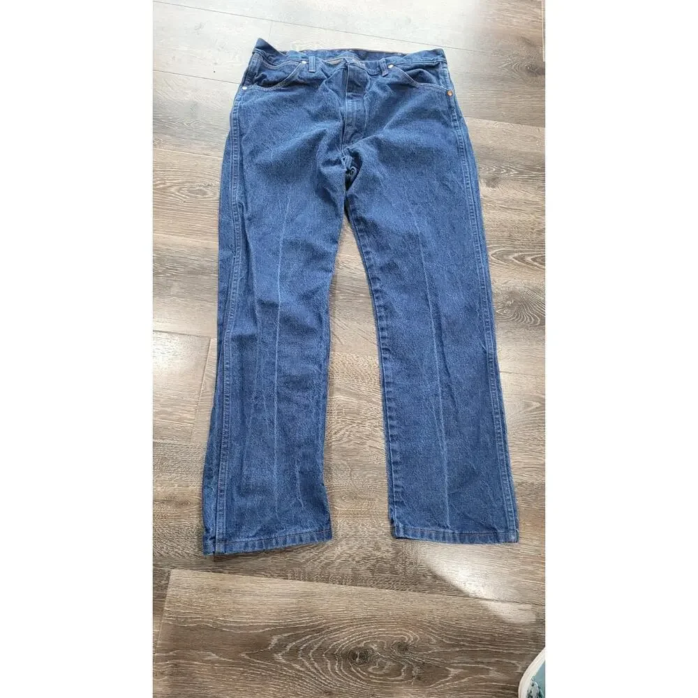 Wrangler Men's Jeans Folded‎ Seam size 36 x 30 #8